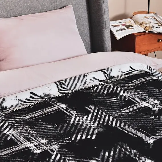 Плед-покривало Ideia Kassandra бавовняний 200х150 см чорний (8000029914 чорний) - фото 4