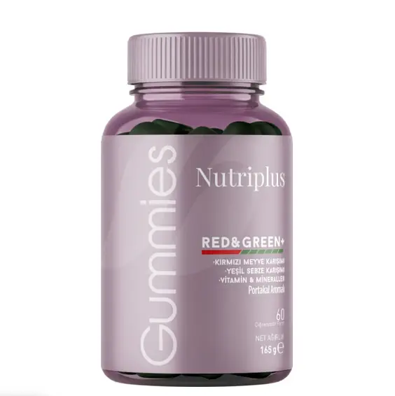 Комплексні вітаміни для всього організму Farmasi Red+Green Nutriplus 60 штук