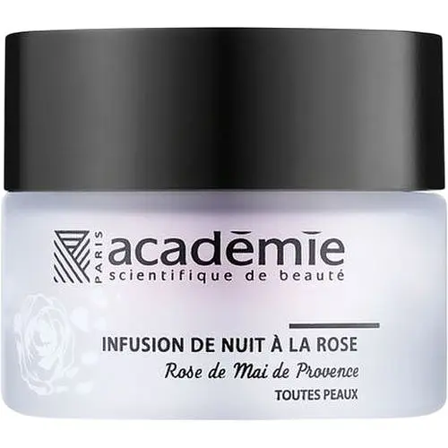 Ночной крем Academie Night Infusion Rose Cream Розовая инфузия 30 мл (3145071615054) - фото 3