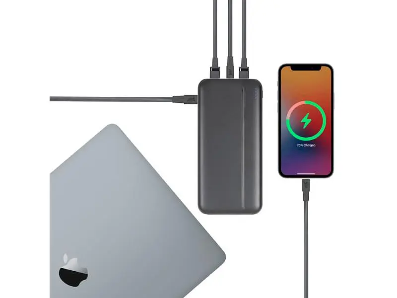 Зовнішній акумулятор (Power Bank) RIVACASE VA2031 10000mAh Black - фото 12