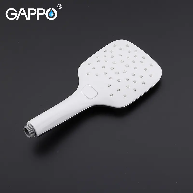 Душевая система Gappo G2417-8, излив - переключатель на лейку, белый/хром, Хром - фото 5