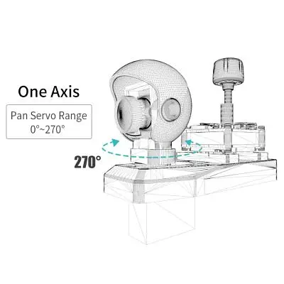 Підвіс для дрона ATOMRC 3D printed Gimbal-Two axis (Gimbaltwo) - фото 4