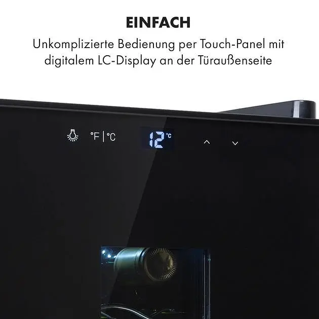 Винный холодильник Klarstein Bellevin 6 Uno (10035858) - фото 4