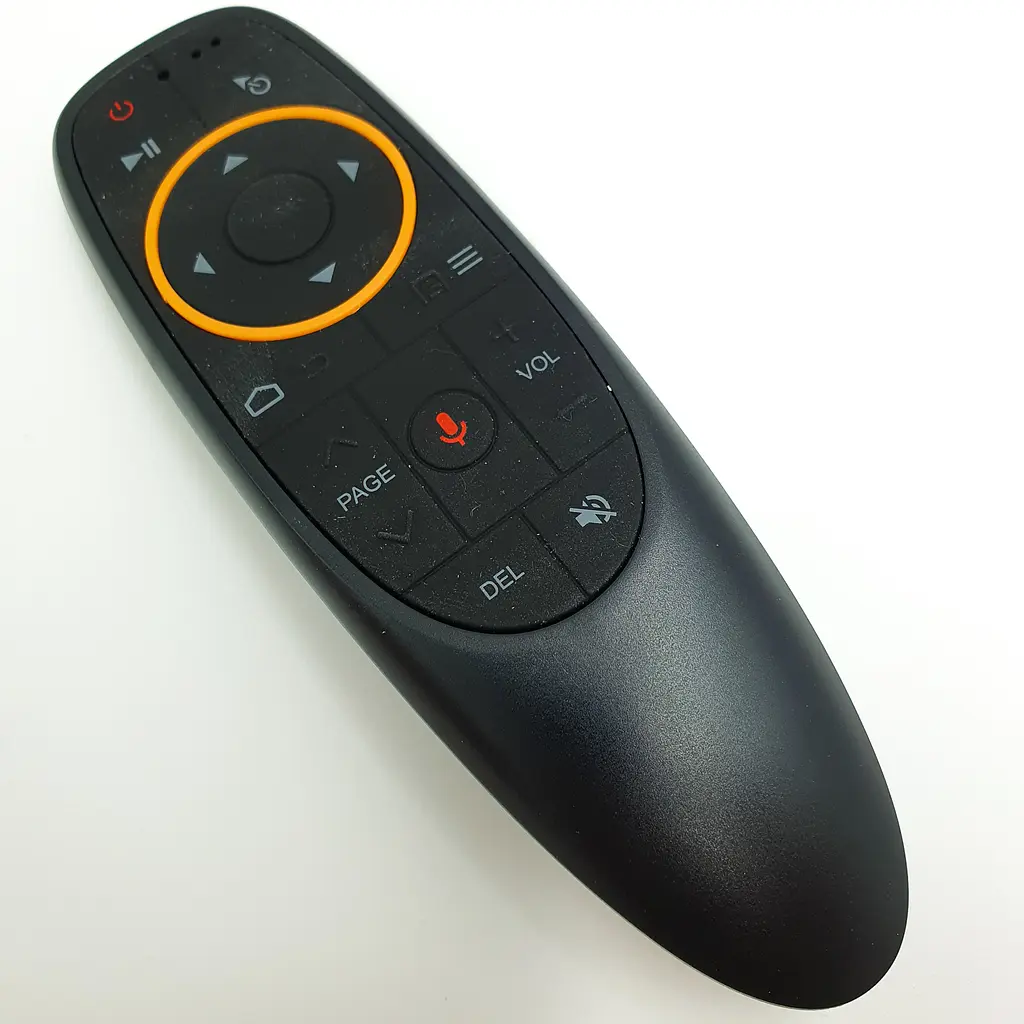 Універсальний пульт для Smart TV Android приставок пульт із голосовим введенням Air Mouse чорний - фото 2