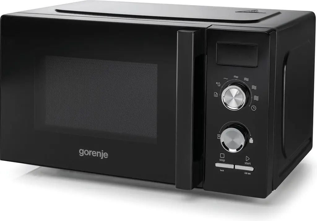 Мікрохвільова піч Gorenje 20л 800Вт дисплей чорний - фото 2