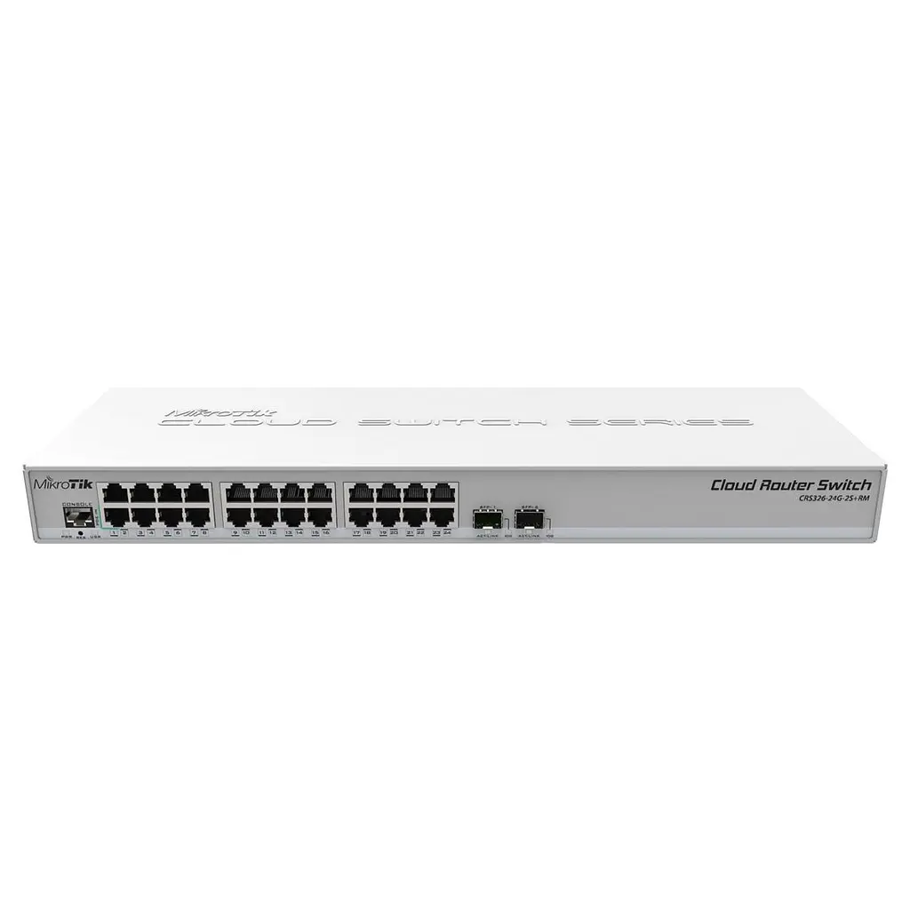 Комутатор MikroTik CRS326-24G-2S+RM - фото 4