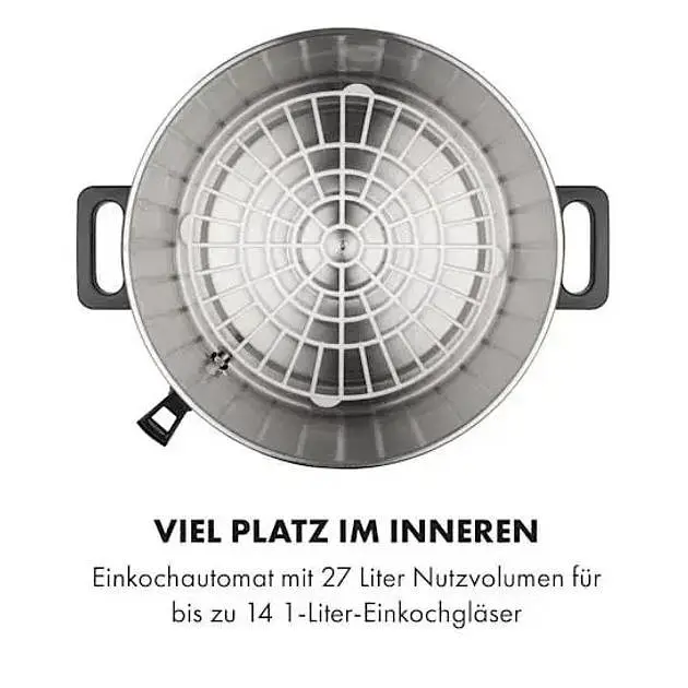 Консерватор стерилизатор Klarstein Lady Marmalade (10033825) - фото 6