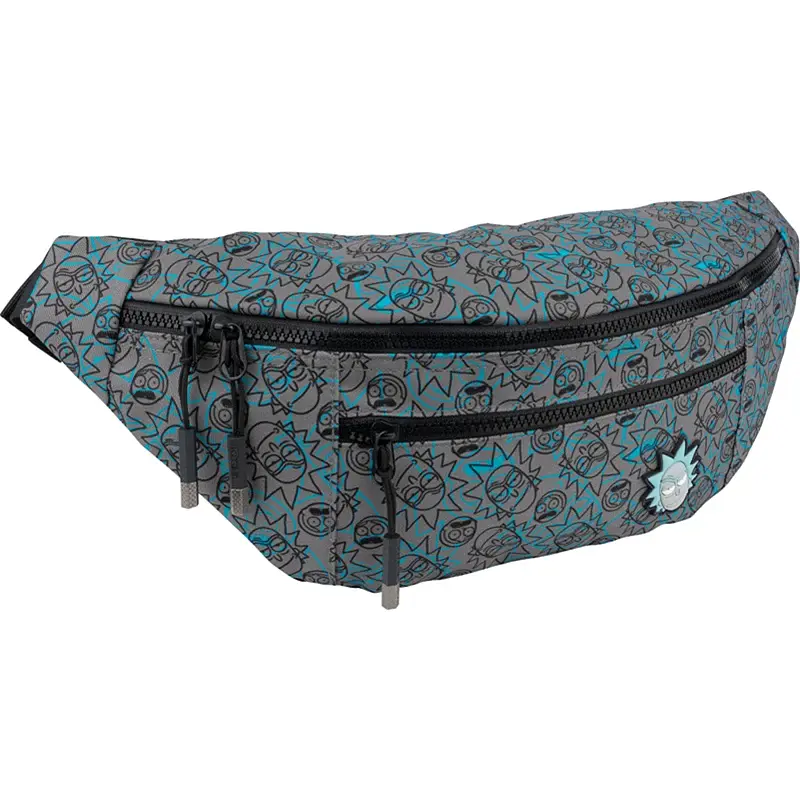 Сумка-бананка Kite Education teens 2590 RM серо-голубая (RM22-2590) - фото 2