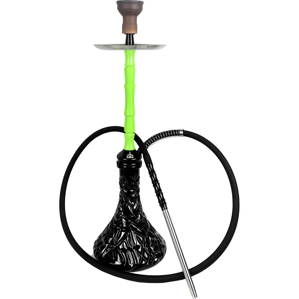 Кальян Rainbow Hookah 2.0 Green Crystal Black - фото 2