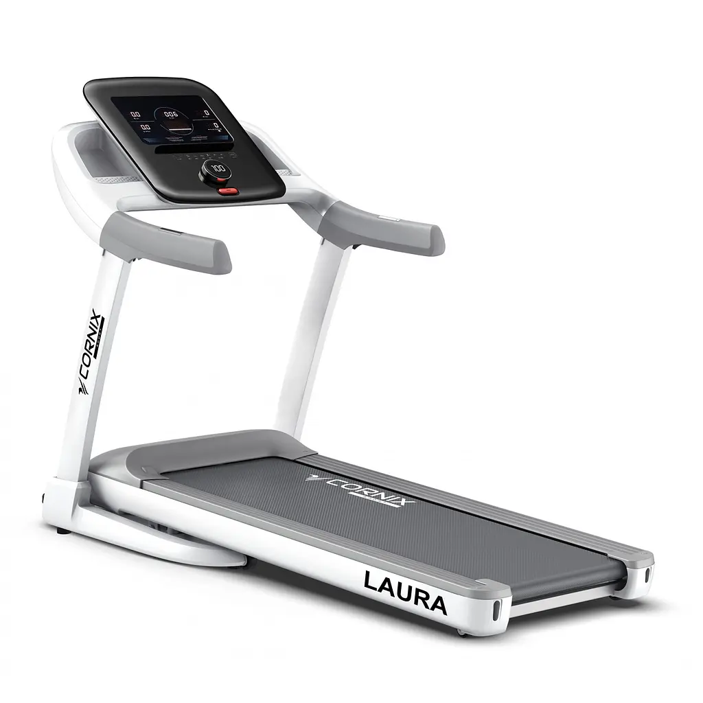Беговая дорожка Cornix Laura White/Grey - фото 1