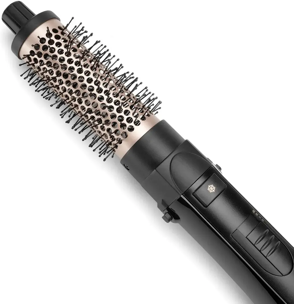 Фен-щетка Smooth Finish, 1200Вт, 3 режима, иониз-я, холл. обдув, керамика, черный BaByliss teh0017624 - фото 4