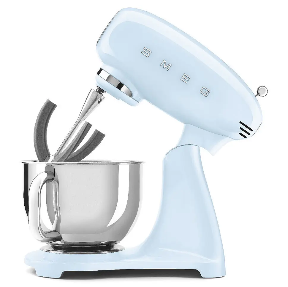 Міксер планетарний Smeg (SMF03PBEU) Retro Style 50's - світло-блакитний - фото 4