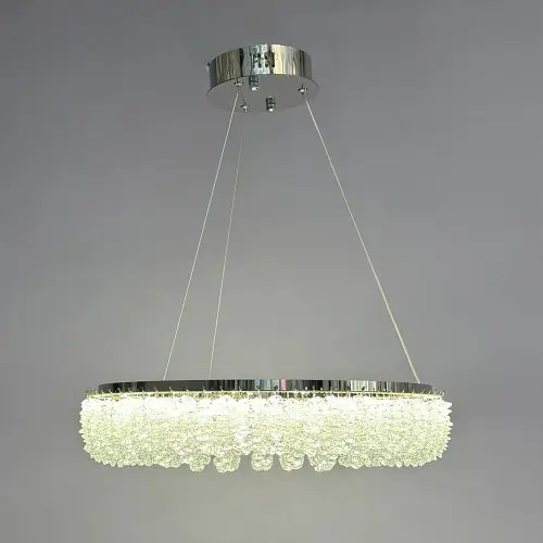 Люстра LED кільце з кришталем Linisoln 7903-500 80W, 50 см, 12-16 м2 - фото 6
