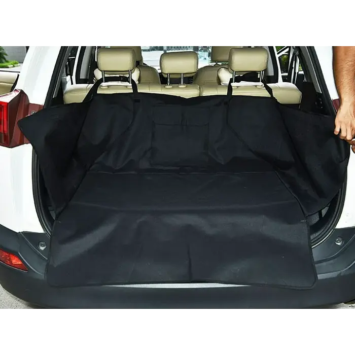 Підстилка чохол на сидінні для хатніх тварин Pet Zoom Loungee Auto Чорний - фото 3