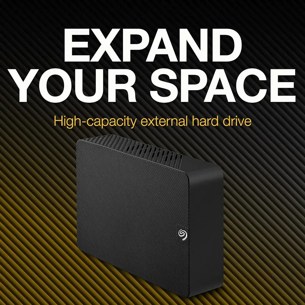 Зовнішній жорсткий диск 3.5" 24TB Expansion Desktop Seagate (STKP24000400) - фото 5