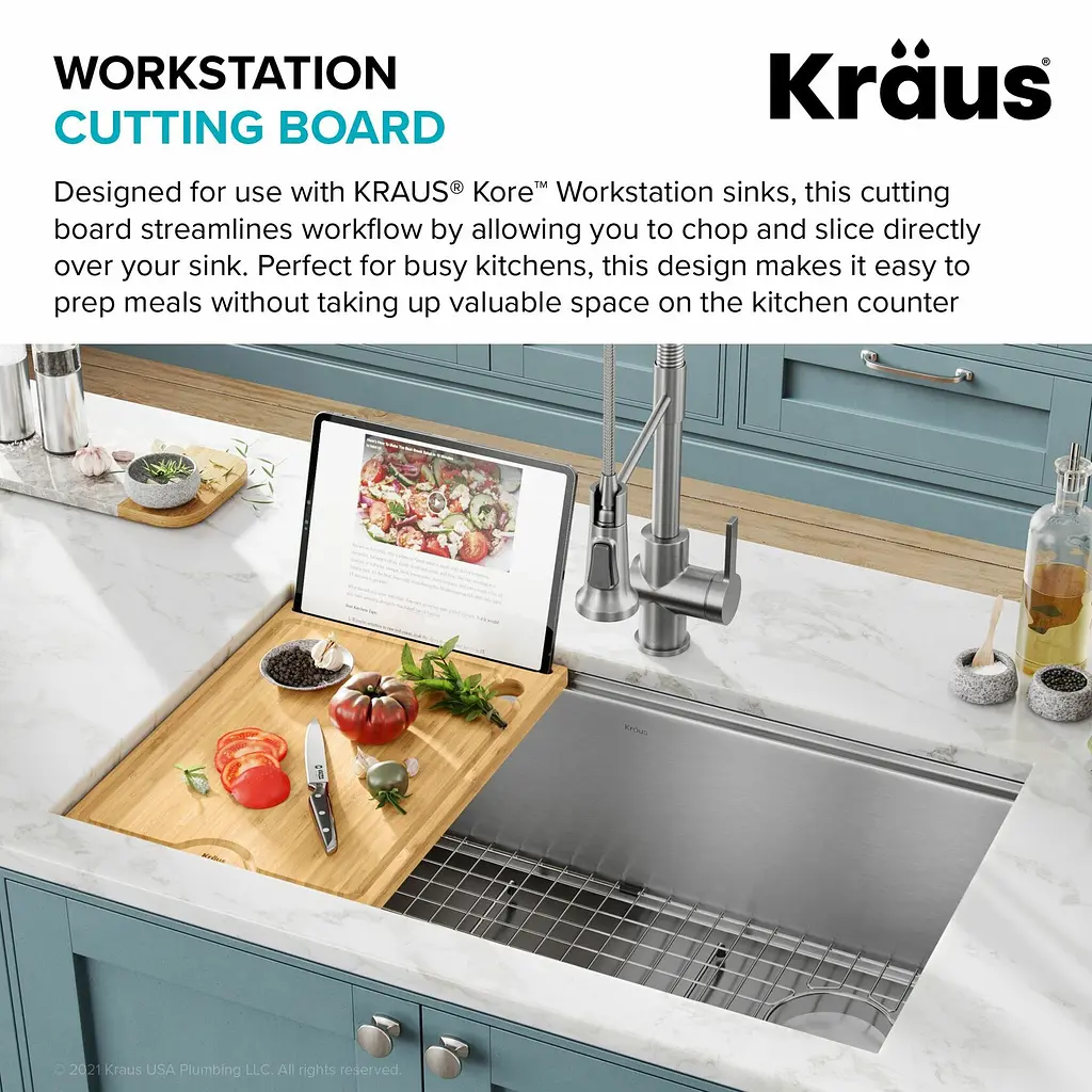 Дошка для нарізання Kraus KCBT-WS103BB - фото 7