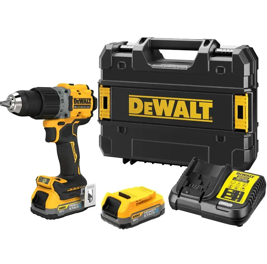 Дриль-шурупокрут акумуляторний DeWalt з АКБ та ЗП DCD800E2T - фото 2