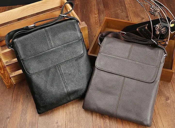 Сумка через плече чоловіча шкіряна Tiding Bag A25-064A - фото 5