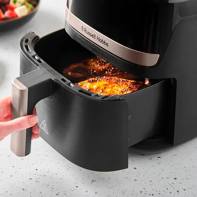 Мультипіч Russell Hobbs SatisFry 1300Вт 4.3л 9 програм пластик чорний - фото 4