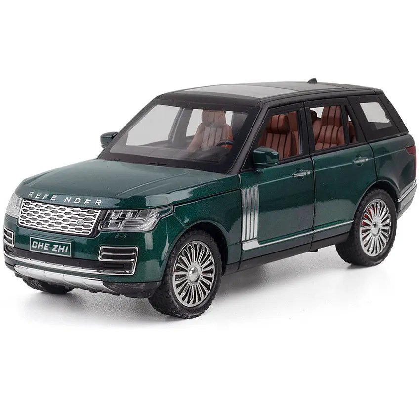 Колекційна металева модель позашляховика АвтоЕксперт Range Rover з інерцією, світлом та звуком 1:24 - фото 3