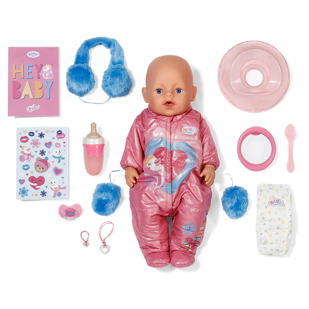 Кукла Baby Born Зимняя красавица Эмма с аксессуарами 43 см (838907) - фото 3