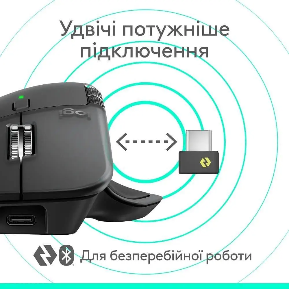 Мышь Logitech MX Master 4 Performance Wireless Graphite (910-007562) - фото 7