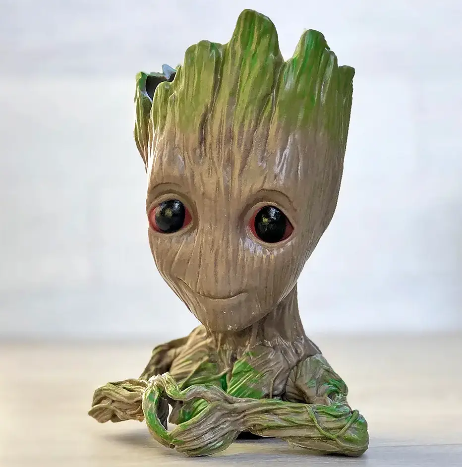 Горщик для квітів та канцелярії Грут Groot G2 + кругла підставка - фото 7