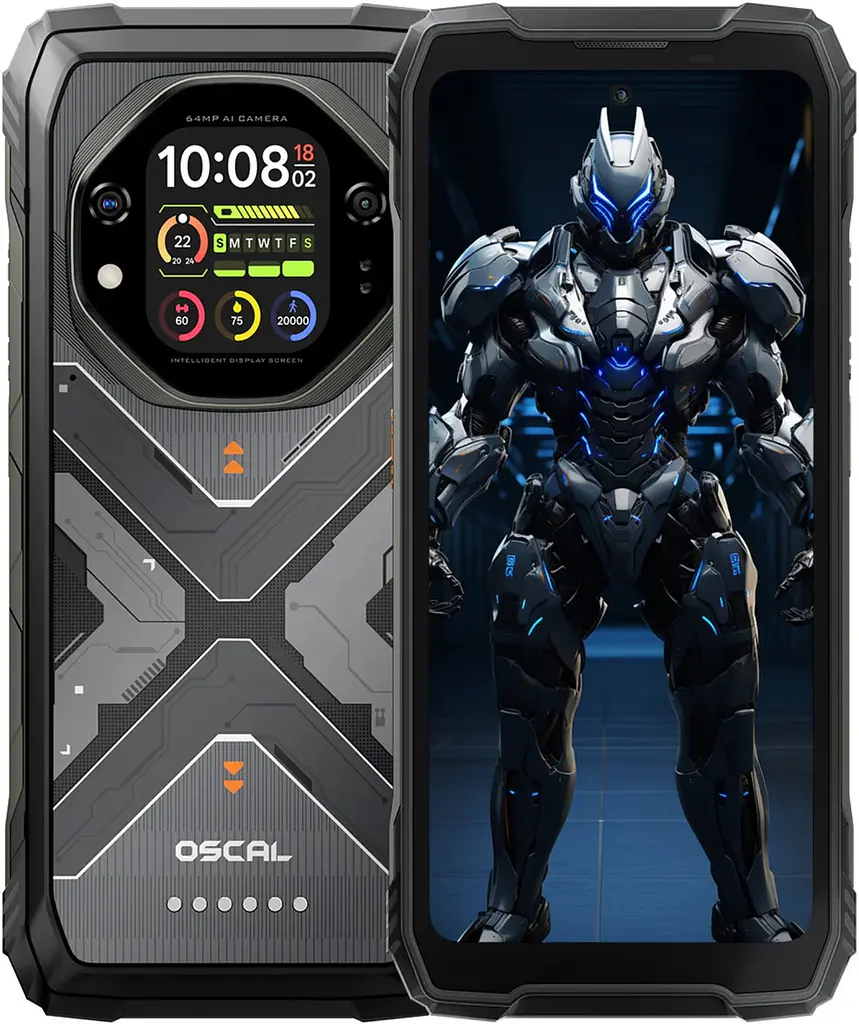 Смартфон Blackview Oscal Tank 1 12/256GB Black (2814626504)