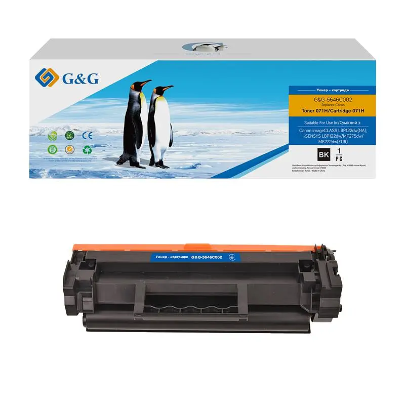 Картридж GG до Canon 071H MF272/MF275/LBP122 Black 2500 стор. teh0015667 - фото 3