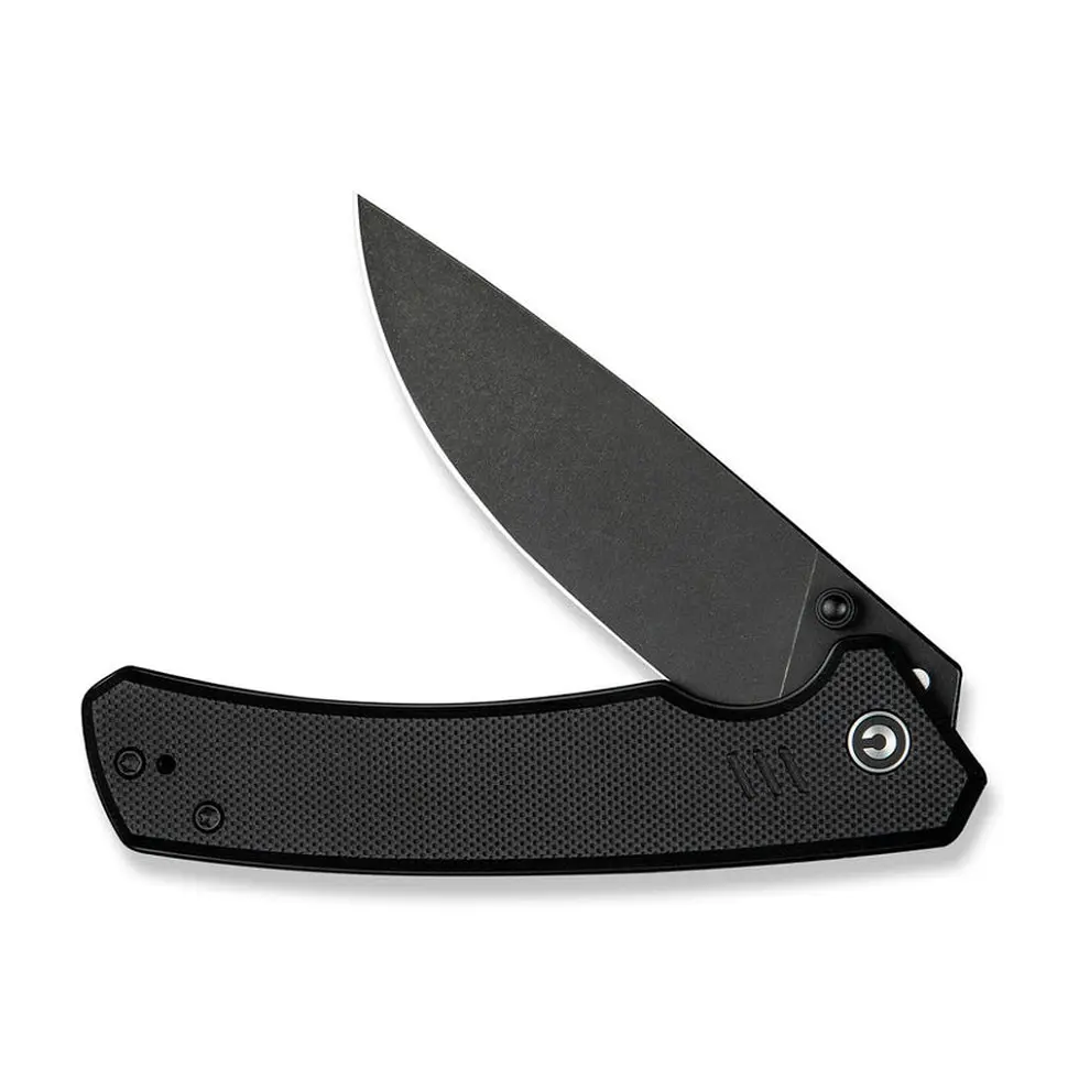 Ніж складаний туристичний Civivi Merit, (8.3 см) 14C28N/G10 чорний - фото 4
