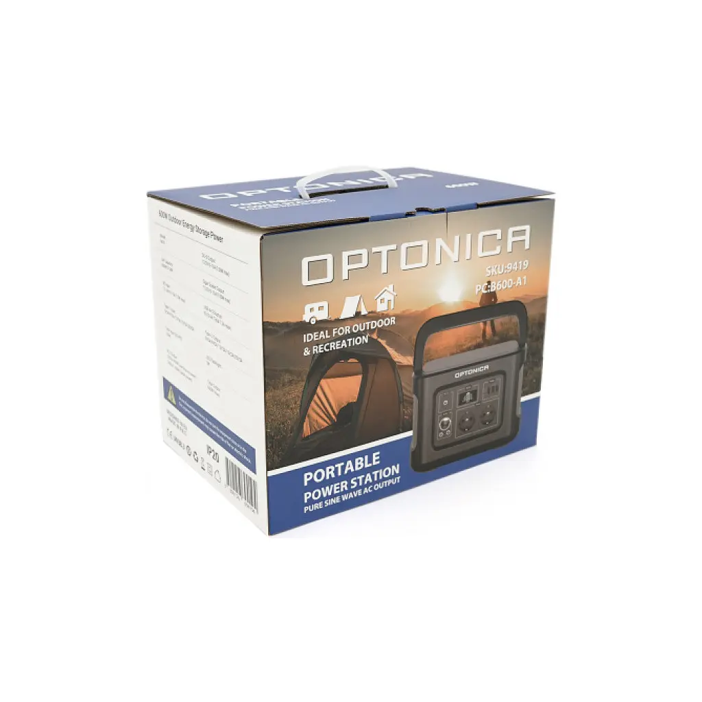 Зарядна станція Optonica 600W, 512Wh (PS-9419) - фото 6