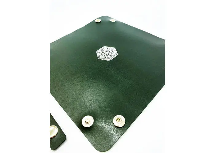 Настільна гра Планета Ігор Лоток для кубиків D20 (зелений) (Dice tray D20 green) (pi-dt015) - фото 2