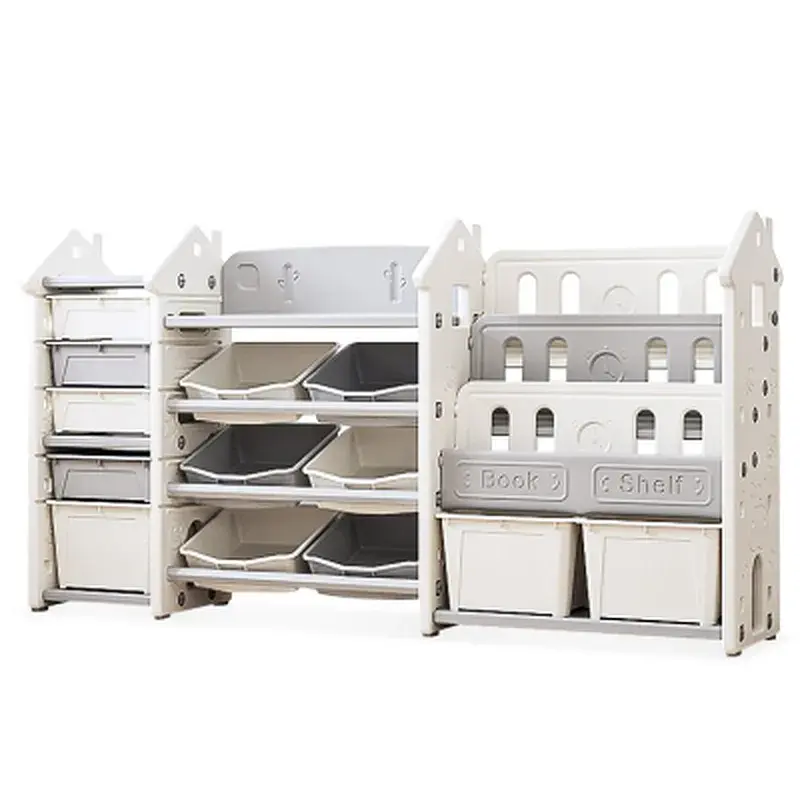Дитячий стелаж Mealux Line White (KD-E196 White)