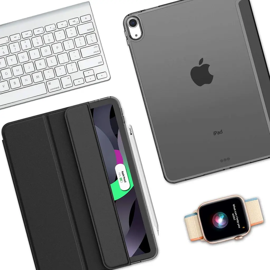 Чохол BeCover Tri Fold Hard для Apple iPad Air 11 M2 2024 Чорний (711412) - фото 6