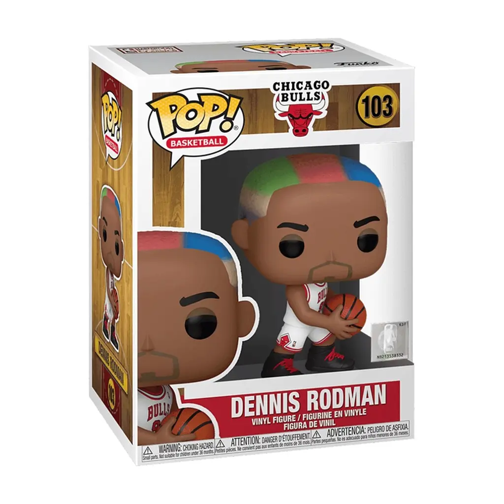 Фігурка Funko Pop серії NBA: Chicago Bulls - Денніс Родман (55216) - фото 4