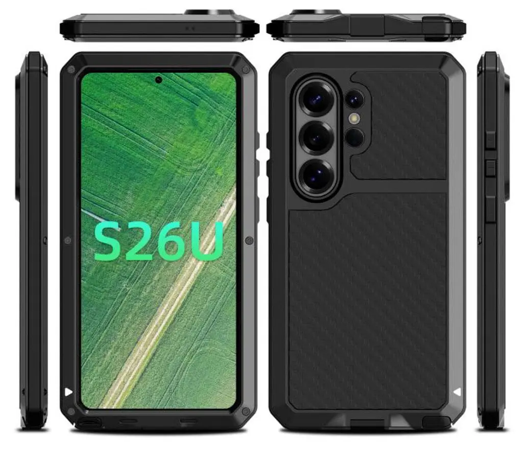 Противоударный чехол Primo Doom Armor для смартфона Samsung Galaxy S26 Ultra (SM-S948) Black - фото 2