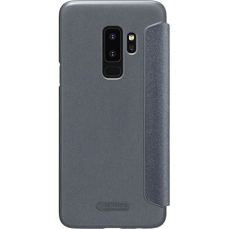 Чохол-книжка Nillkin Sparkle Leather Case Samsung Galaxy S9+ Black - фото 2