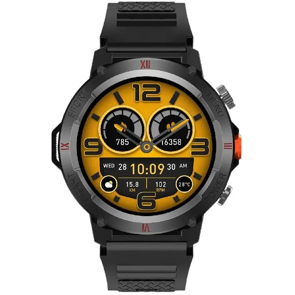 Смарт-годинник W&O IWO X22 IP68 Black - фото 5