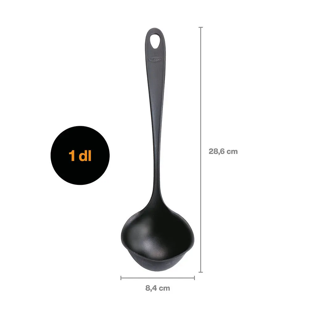 Ополоник кухонний Fiskars Essential (1079059) NEW 2025 - фото 2