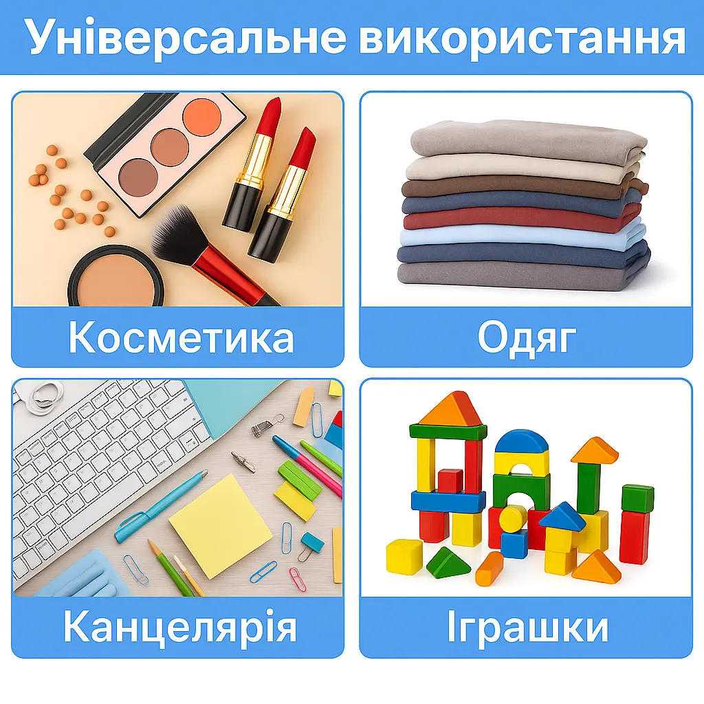 Набір пакетів для зберігання зі слайдер-замком матовий 20 шт - 20×30 см LoveYouHome - фото 4