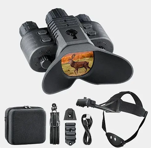 Прилад нічного бачення NV-880 8x16MP 1080P HD WiFi 850nm (до 600м у темряві) + кріплення Wilcox L4G2 (метал) - фото 3