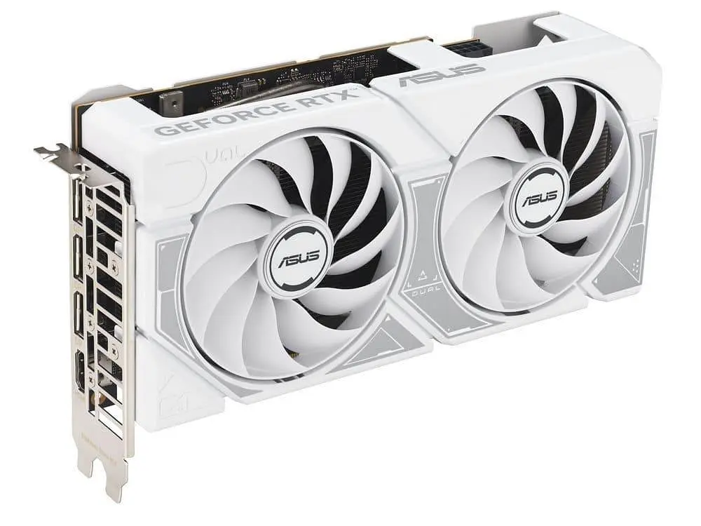 Відеокарта ASUS RTX 5060 8GB DUAL OC WHITE (DUAL-RTX5060-O8G-WHITE) (GDDR7, 128 bit, PCI-E v5.0 x16) - фото 5