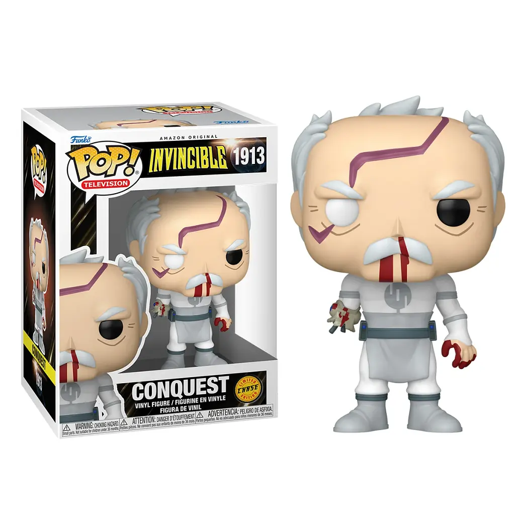 Ігрова фігурка Funko POP! Конквест Невразливий Chase 9,6 см Вініл Червоний - фото 4