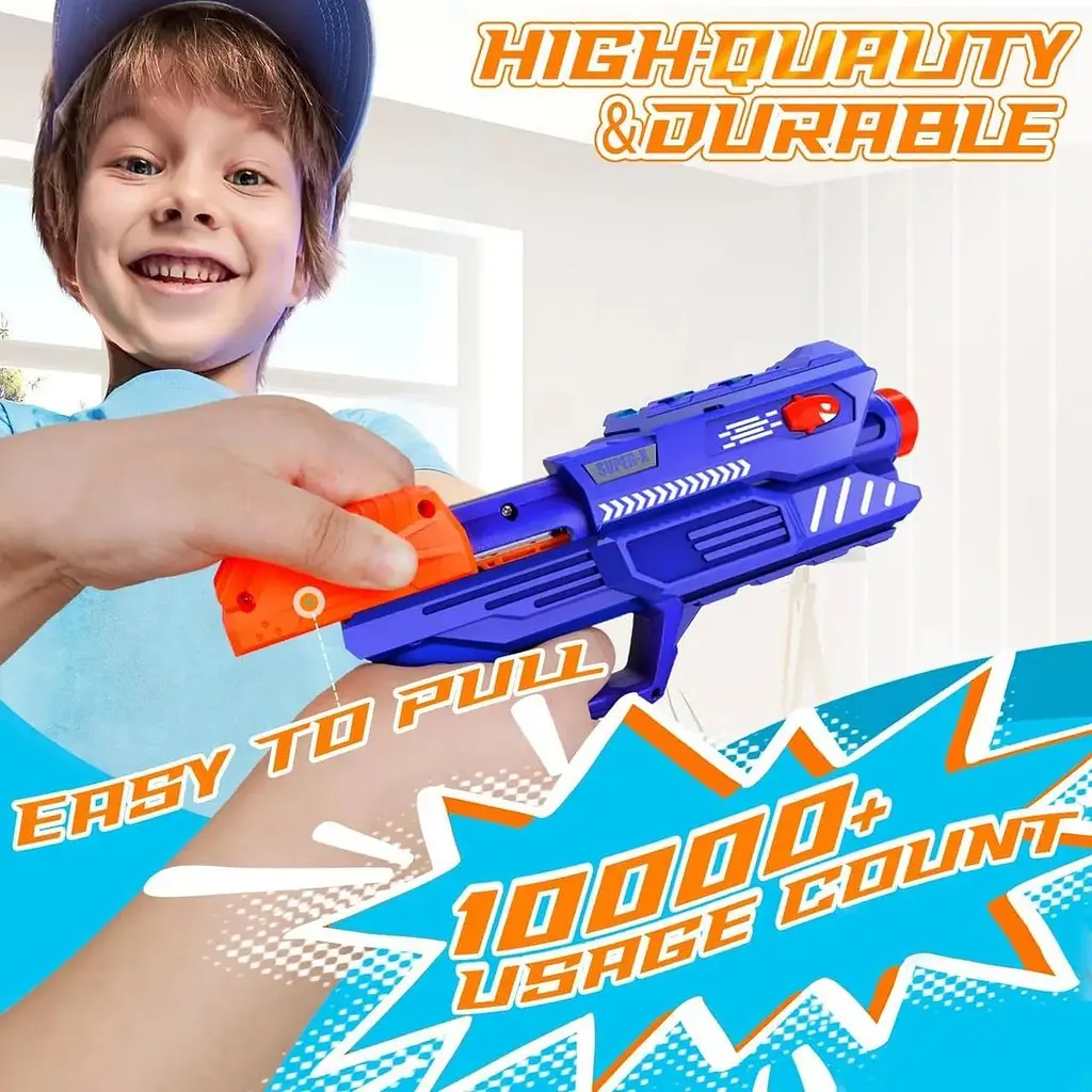 Іграшковий пістолет Nerf Zookao Hover для хлопчиків 6, 7, 8, 9, 10+ років з автоматичним скиданням мішеней - фото 4