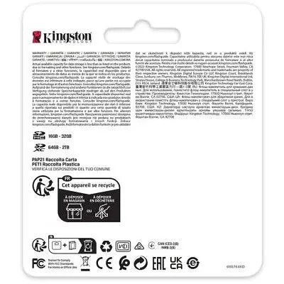 Карта памяти Kingston 256GB SDXC 10 UHS-II U3 ​​Canvas React Plus (SDR2V6/256GB) - фото 4
