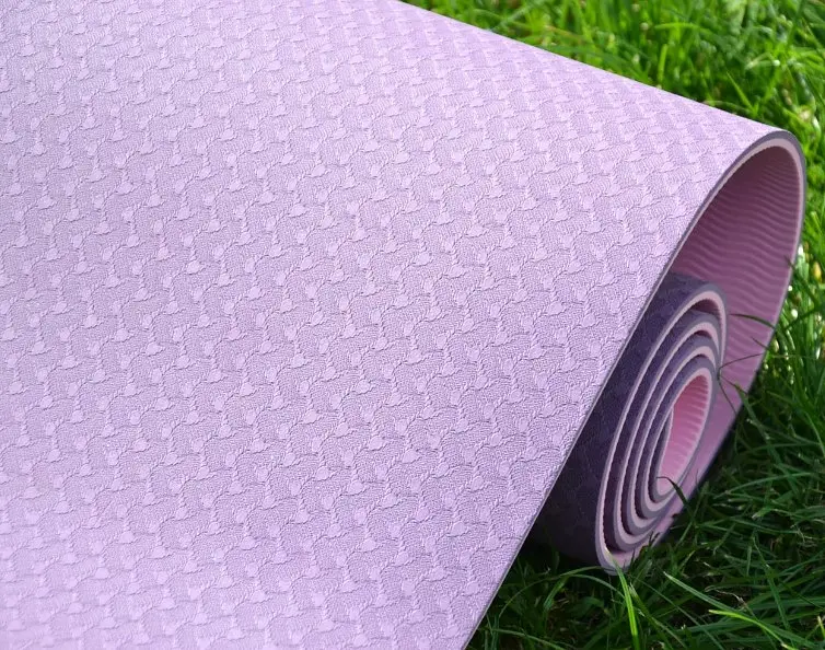 Килимок для йоги та фітнесу Power System PS-4060 TPE Yoga Mat Premium Purple (183х61х0.6) (4060PI-0) - фото 7