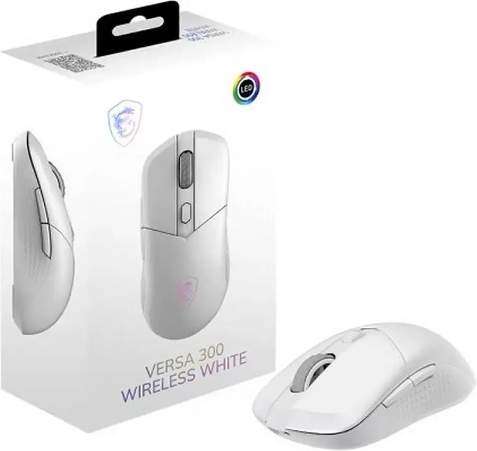 Миша MSI Versa 300 Wireless White (S12-4301440-CLA) - фото 3
