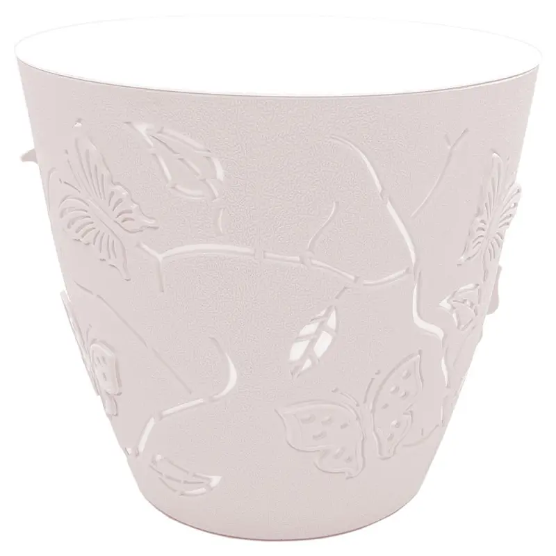 Горщик для квітів Alyaplastik 3D, 0.7 л, рожевий (ALY101pink) - фото 2