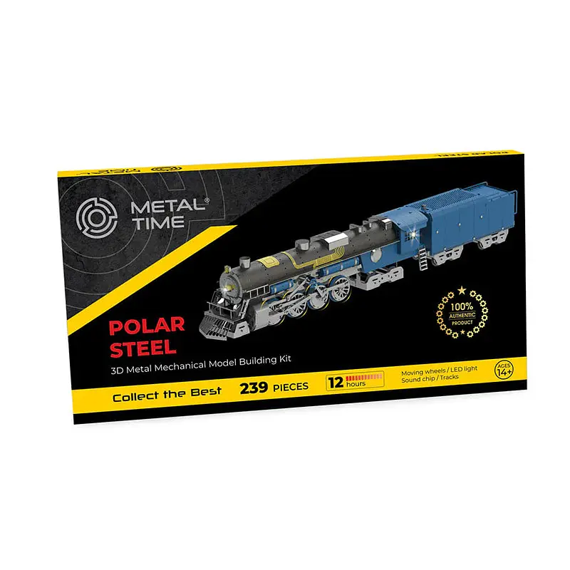 Колекційна модель Metal Time Polar Steel color MT052 - фото 9
