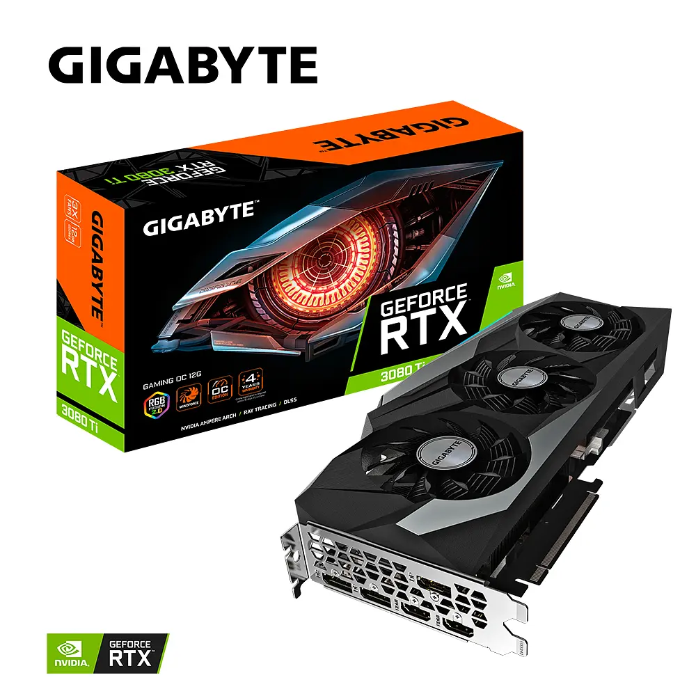 Відеокарта GIGABYTE GeForce RTX3080Ti 12Gb GAMING OC (GV-N308TGAMING OC-12GD) б/в - фото 8